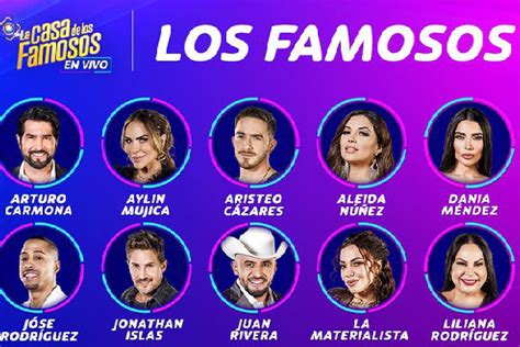 cast of la casa de los famosos méxico|la cass dee lost famossos.